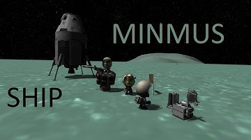 MINMUS SHIP ! 🚀🌕 / KSP 1.7 Breaking Ground