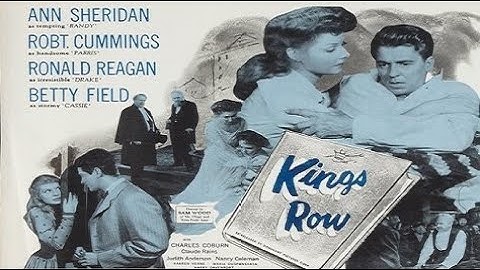 Kings Row 1942 ~ by Erich Wolfgang Korngold