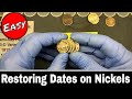 Comment utiliser nicadate pour restaurer les dates sur nickels