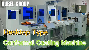 OUBEL Desktop Selective Conformal Coating Machine with atomization valve