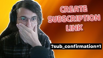 How To Create Youtube Channel Subscribe Confirmation Link (Get More Subs!)