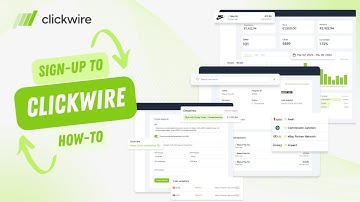 How To Set Up Your Clickwire Account | Affiliate Marketing