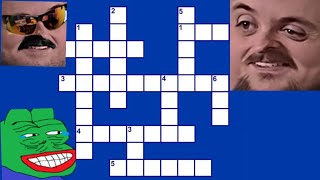 Forsen Plays Daily Crossword Puzzle (With Chat) screenshot 2