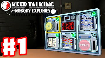 Keep Talking and Nobody Explodes - Gameplay Walkthrough Part 1 w/ JessPlays and JustinBobcat!