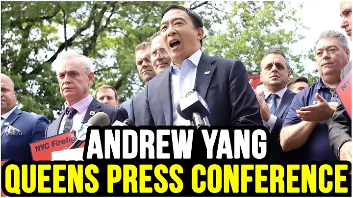 LIVE: Andrew Yang Press Conference in Queens w/ El...