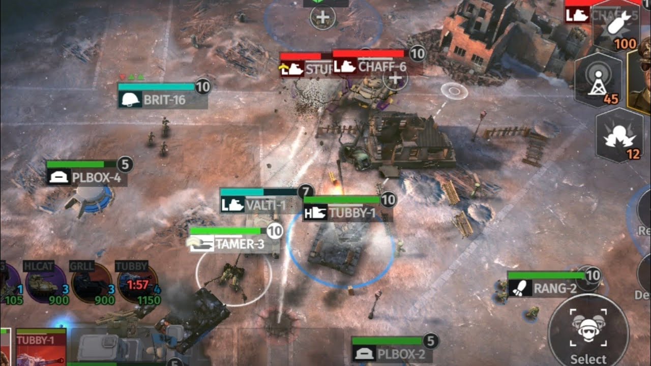 🇺🇲🇬🇧 vs 🇺🇲 Tubby too late. World War Armies.