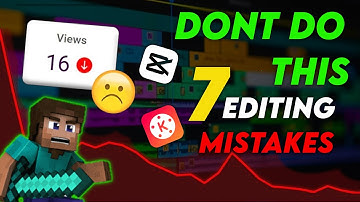 This 7 MISTAKES! will destroy your GAMING VIDEOS