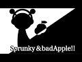 Sprunki＆badApple!!