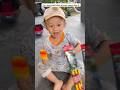 Mau choki-choki disuruh nyanyi dulu🎤😆 #shortvideoviral #trendingshorts #babyshorts #funny #lucu