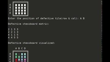 Defective chessboard (Chessboard tiling problem)
