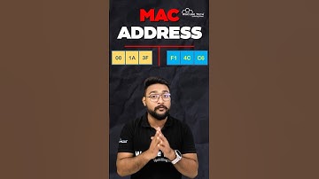 MAC Address Kya Hai? (Explained) | CyberSecurity #shorts