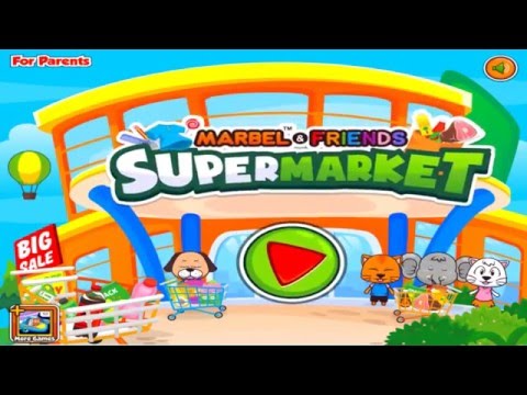 Marbel Supermarkt-kindergames