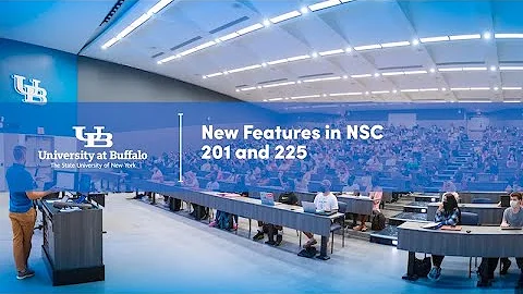 Classroom technology updates: NSC 201 and NSC 225