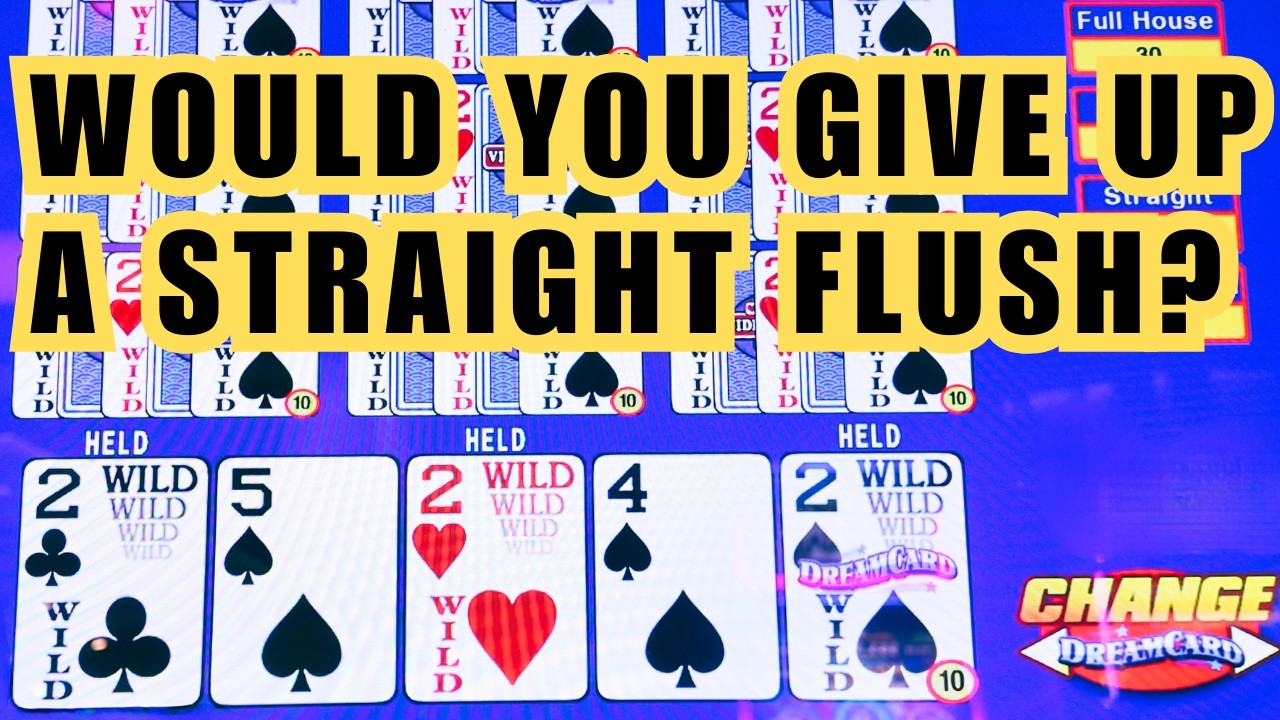 HIGH LIMIT Dreamcard - $25 a Spin - Deuces Wild Ten Hands