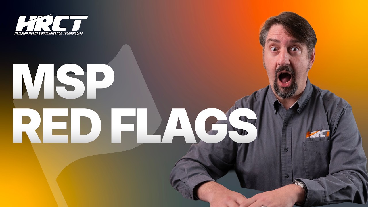When is it time to find a new MSP?