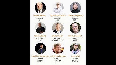 Father of the most popular programming languages in the world.