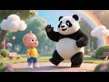Panda Cloud Dance 🐼☁️ Fun Kids Song | Magical Dance Nursery Rhyme