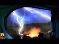 Epic Thunder and Rain on a Tent | Loud Thunderstorm Sounds for Sleeping, Studying, Relaxing