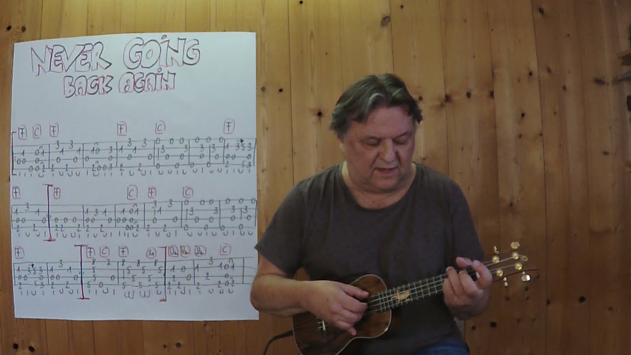UKULELE Lesson # 475: NEVER GOING BACK AGAIN (Fleetwood Mac)