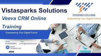 🎯 Veeva CRM Online Training | Master Cloud CRM for Life Sciences | Vistasparks Solutions