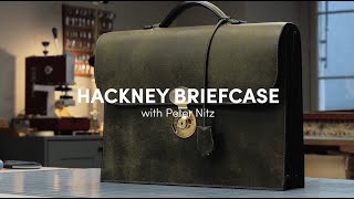 Hackney Briefcase Trailer - Leathercraft Tutorials With Peter Nitz