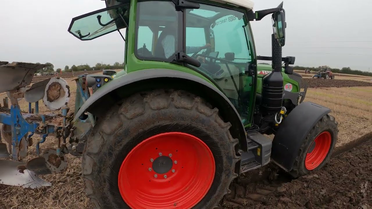 2023 Fendt 211 Vario Power 3.3 Litre 3-Cyl Diesel Tractor (105 / 114 / 124 HP) with 2 Furrow Plough