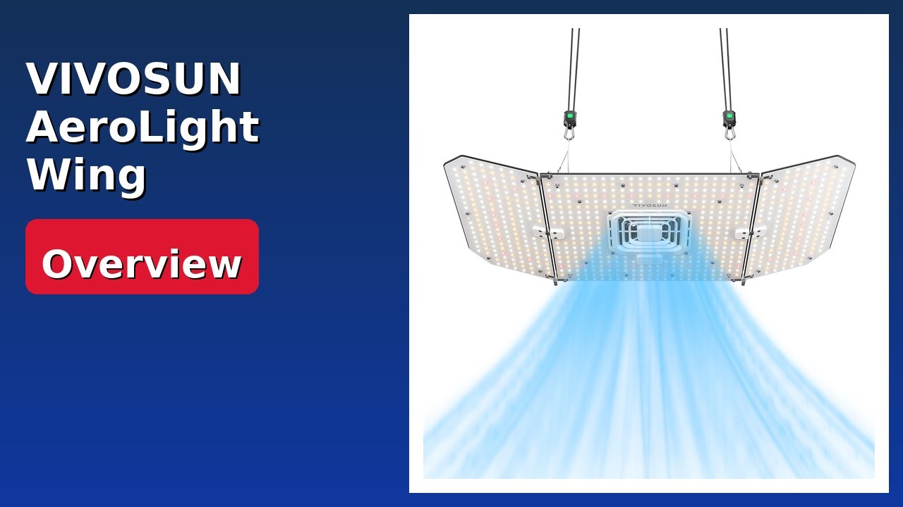 REVIEW (2026): VIVOSUN AeroLight Wing AW200SE. Features.