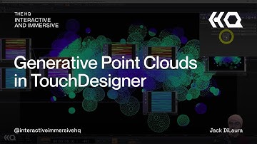 Generative Point Clouds in TouchDesigner - TouchDesigner Tutorial 126