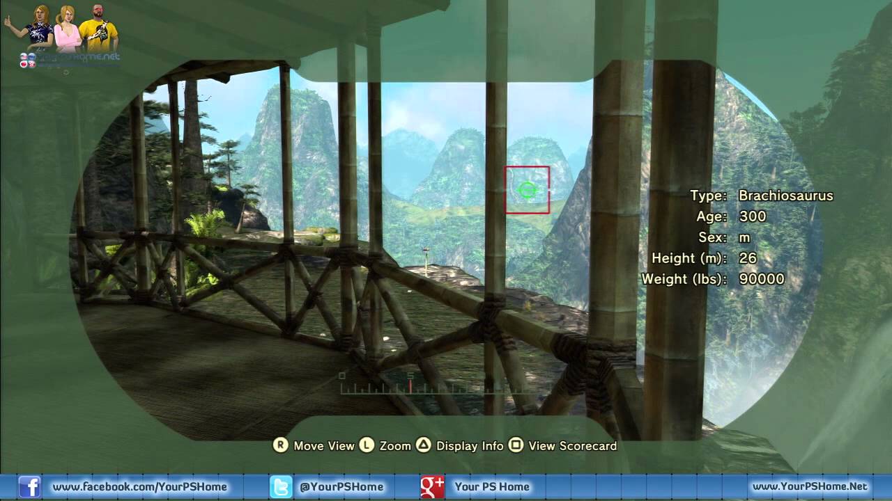 PlayStation Home Personal Space Tour - Prehistoric Valley
