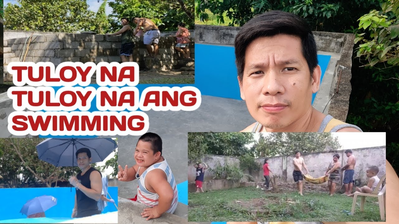 PAANO GINAWA ANG AMING SWIMMING POOL | TULOY NA TULOY ANG SUMMER