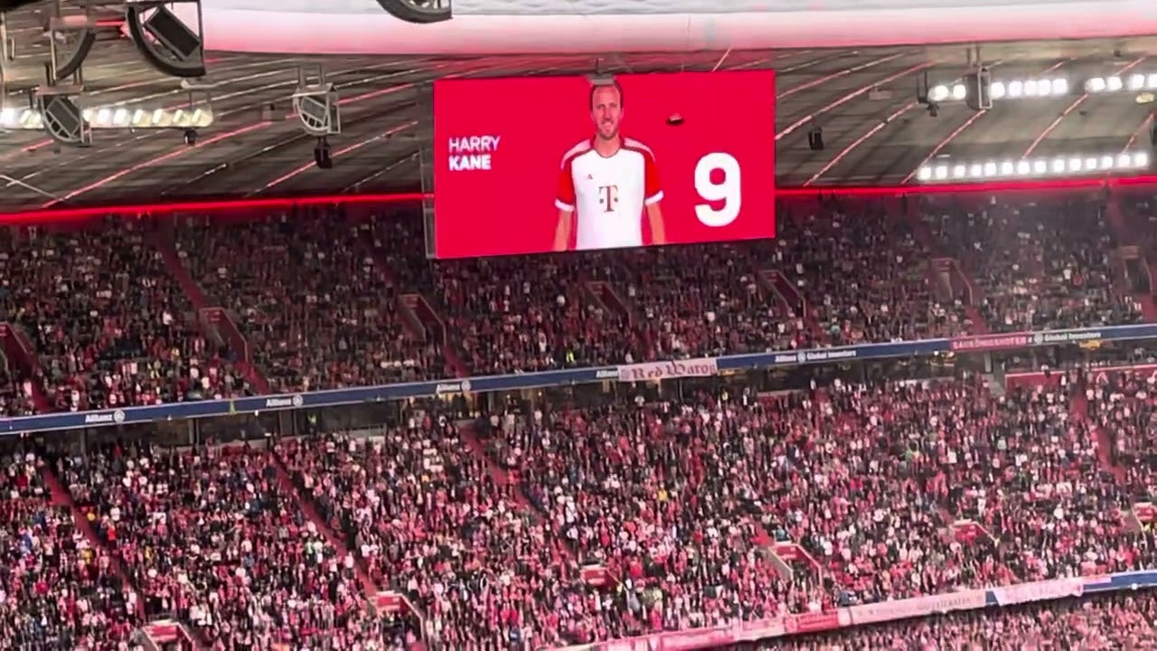 Harry Kane first Goal at Allianz Arena