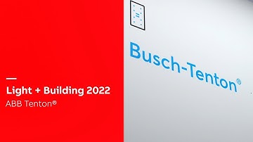 Light + Building 2022 - 4-in-1 sensor ABB Tenton®