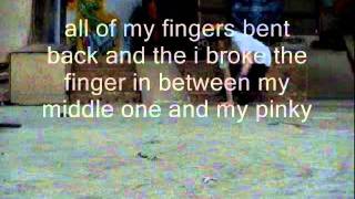 hardflip 4 set bails - broke my finger