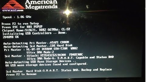 How to Solve a Problem 3rd master hard disk S.M.A.R.T. Status bad, Backup and Replace