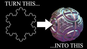 How to turn your 2d fractal into 3d!