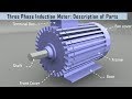 Three phase induction motor construction