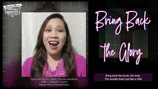 Bring Back the Glory | Baptist Music Virtual Ministry | Solo