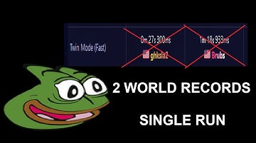 I got 2 Google Snake Fast Twin Mode WORLD RECORDS in a SINGLE SPEEDRUN