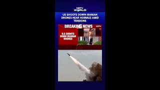 US Iran War | US Shoots Down Iranian Drones Near Hormuz Amid Tensions