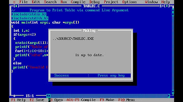 Command Line Argument Practical: O Level July 2018 C Lang Solved Paper