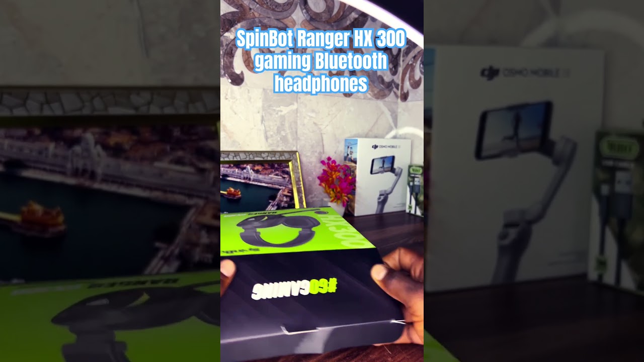 SpinBot ranger HX 300 blietooh gaming headphones# pubg best headphones 