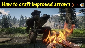 RDR2 How to craft improved arrows