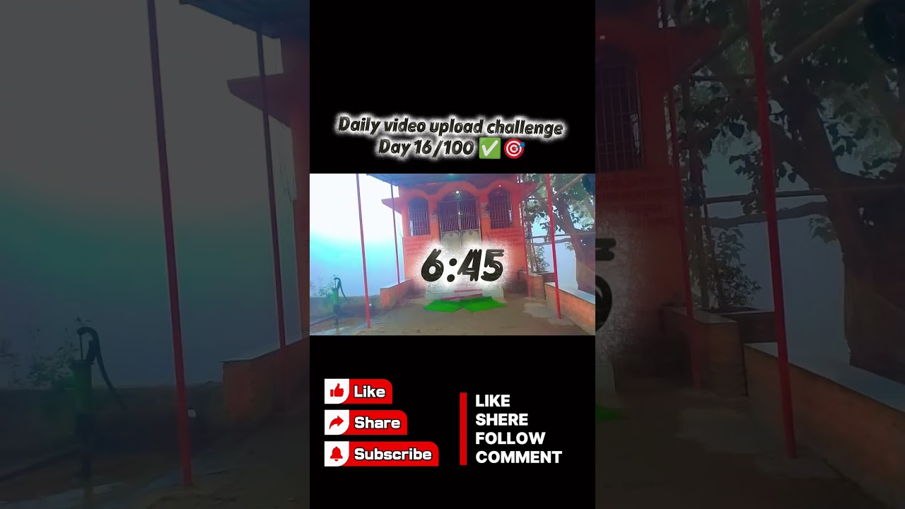 mini vlog morning daily video upload challenge day 16/100 ✅🎯