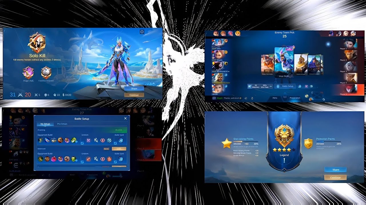 Road to Mythic 🏆 legend I ⭐⭐⭐⭐ (Khaleed best roaming builld)