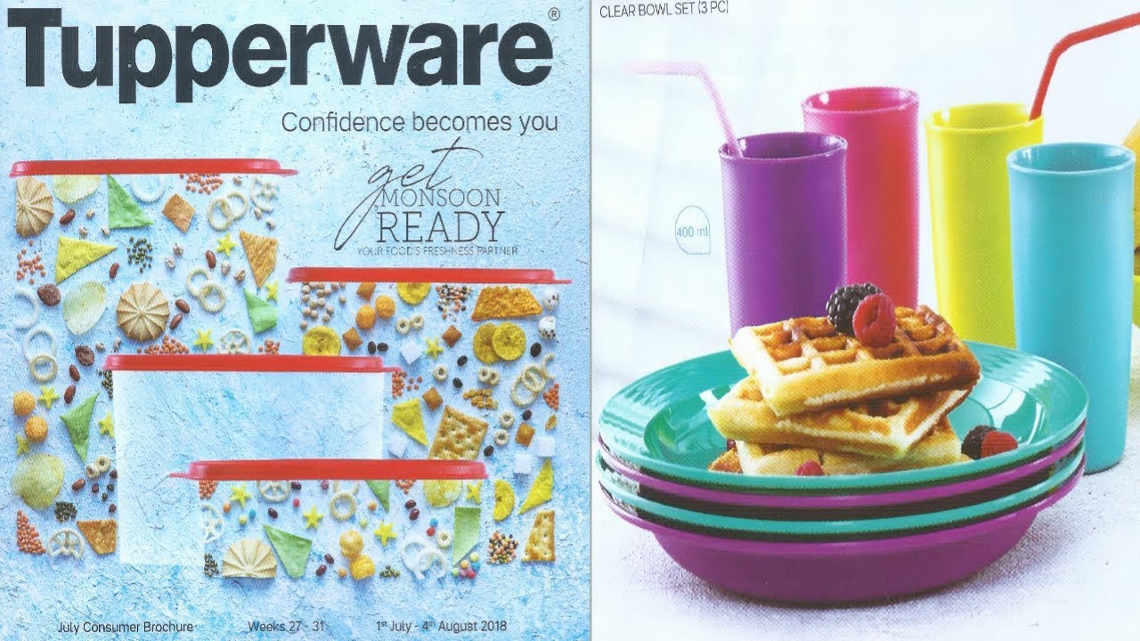 Catalogue 2018 tupperware Tupperware 2018