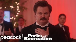 Ron Punches Jeremy Jamm | Parks and Recreation