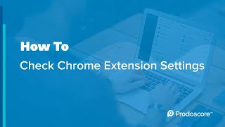 Check Chrome Extension Settings
