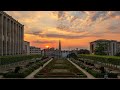 Beautiful Mont des Arts Sunset Time-Lapse (Brussels, Belgium)