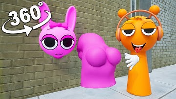 Sprunki RESCUES Pinki From The Wall In AMAZING 360 VR