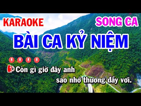 Karaoke Bài Ca Kỷ Niệm Nhạc Sống Song Ca | Mai Thảo Organ